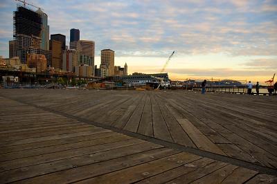 Dusk, Seattle Waterfront
