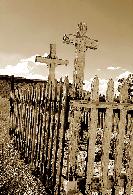 Cemetery in Goldfield, Nevada