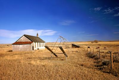 Deserted Schoolhouse, Wyoming