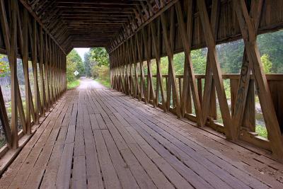 Covered Bridge Interior