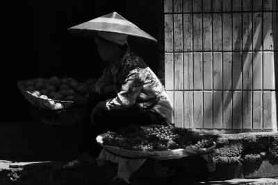 Fruit Seller, Guizhou, China