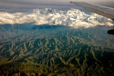 Aerial view of Xinjiang