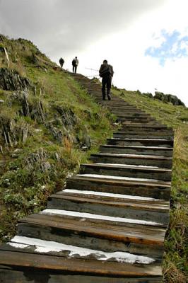 1200+ steps to the hill top