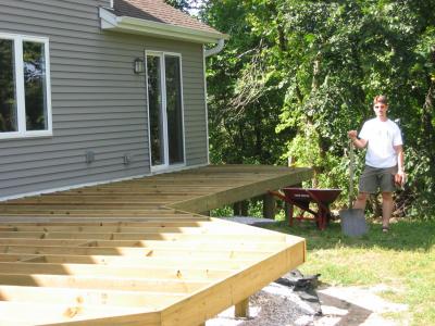 Supporting structure inspected & approved! (after minor modifications)