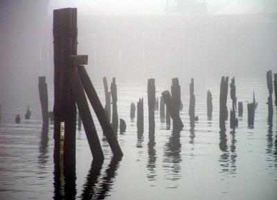 Port of Providence, Winter Fog