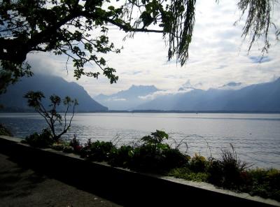 Lake Geneva and Alps