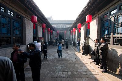 One of the main inner courts of the courtyards, this was were a large portion of Raise the Red Lantern was filmed.