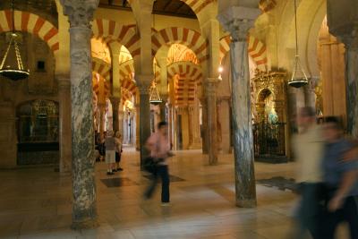 Inside the mesquita