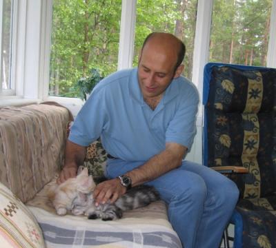 Alex and kittens