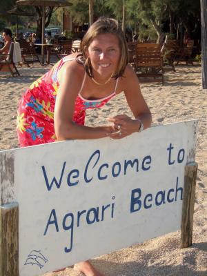 welcome at Agrari-beach
