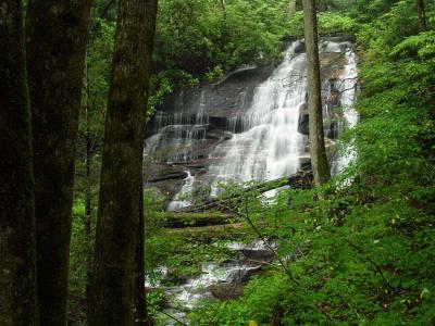 waterfall on Caney Bottom Creek