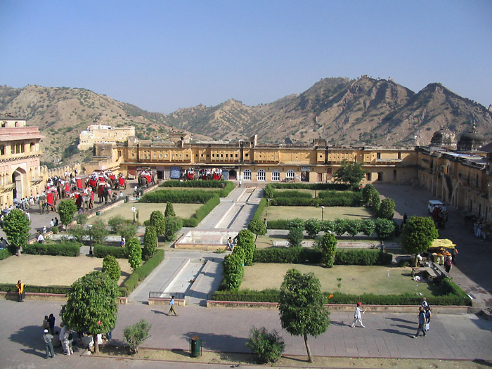 Amber fort grounds