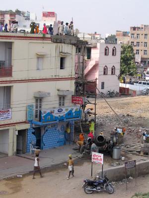 building works, Indian style