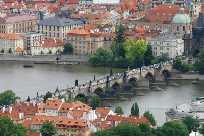 Karlov Most, from Petrin tower.