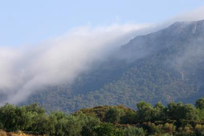 Hilltop clouds, Lecrin Valley