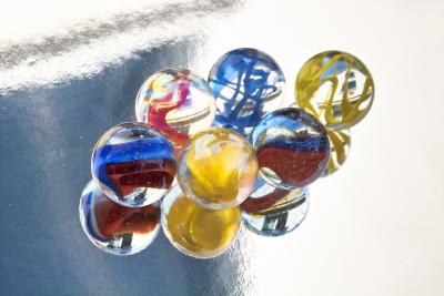 5 marbles