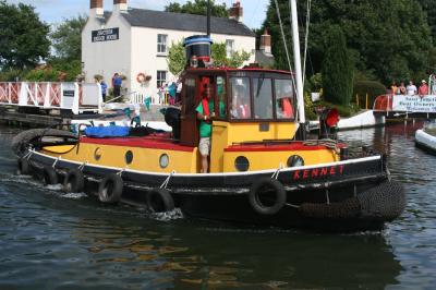 Tug in Sunday's parade