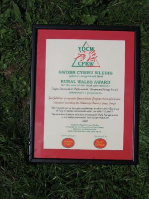 An award ceremony on Sunday rewarded our work!