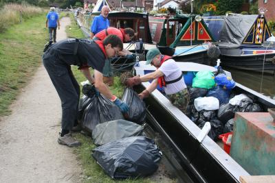 Unloading The Boat