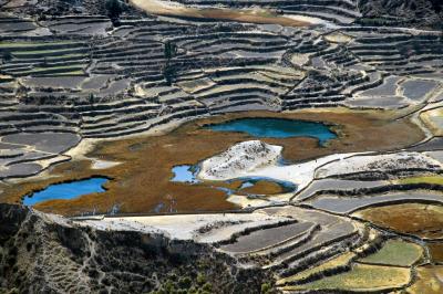 Terraces on the Colca valley