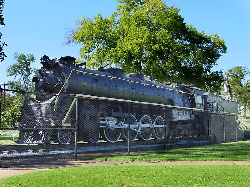 Railroad Engine in Centennial Park