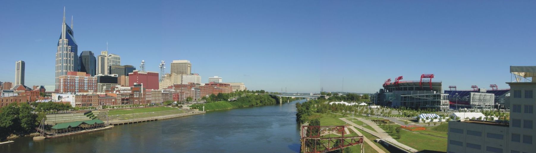 Panorama of Nashville Skyline (click original for full size)