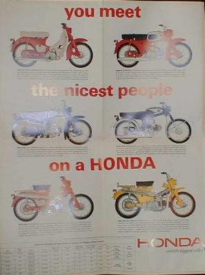 Honda 1964 Poster