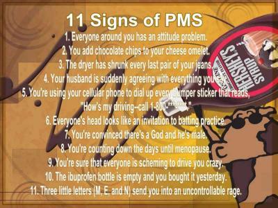 Joys of PMS