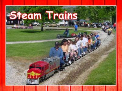 Lots of trains to ride