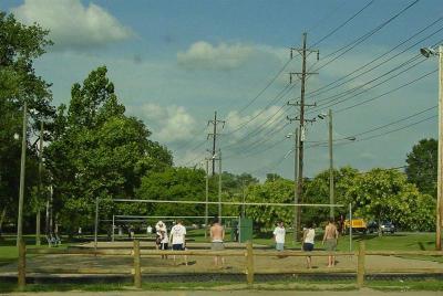 Volleyball Courts in Drakes Creek Park