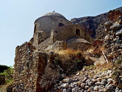 Church on rocks