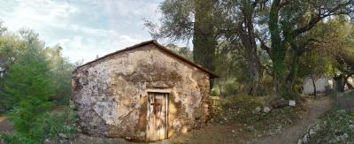 Church lost in the forest