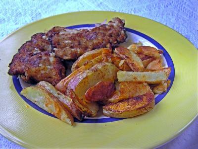 Baked Chicken & Potato Wedges.jpg