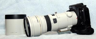 Maxxum 7 w/ 300mm f/4 lens