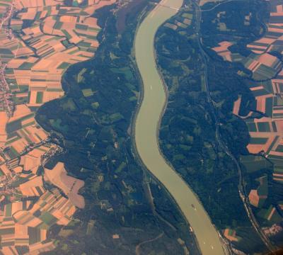 Danube from the air