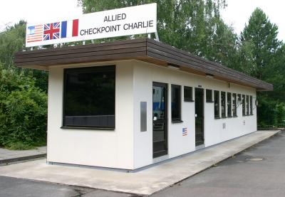 Original Checkpoint Charile house, Berlin
