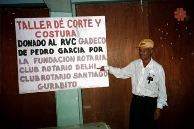Pedro Garcia Project Sign