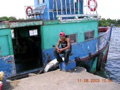 ride the ferry to Ometepe Island