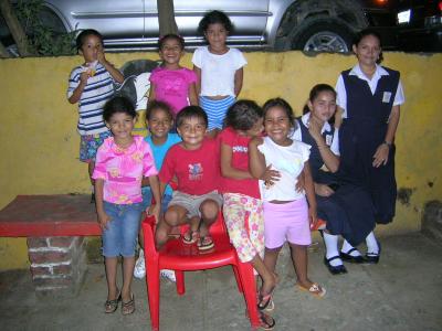 Kids waiting for the mayor to Ok the renovation of the park