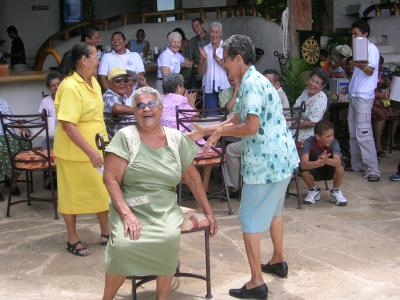 musical chairs is a favorite of the ladies