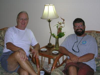 Chris Lab & Ralph Hewitt in San Juan del Sur