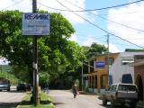 Realtor street in San Juan del Sur