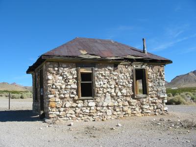 Stone house at Rhyolite