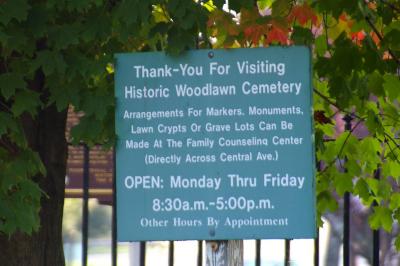Woodlawn cemetery, Toledo Ohio