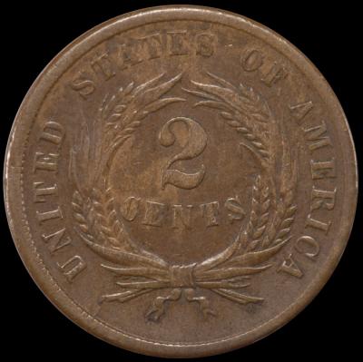 1864 Two Cents