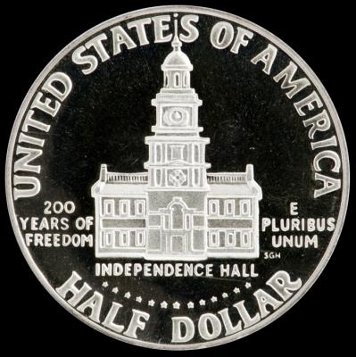 1976-S Clad Bicentenial Kennedy Half Dollar PCGS PR 69 DCAM
