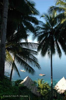 Hilltop view of Davao Gulf