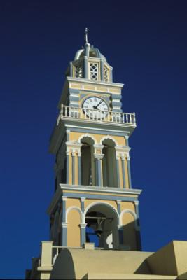 santorini bell tower