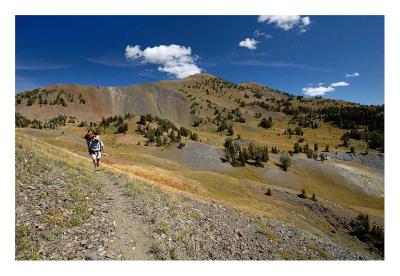 Between Tenderfoot Pass and Polaris Pass