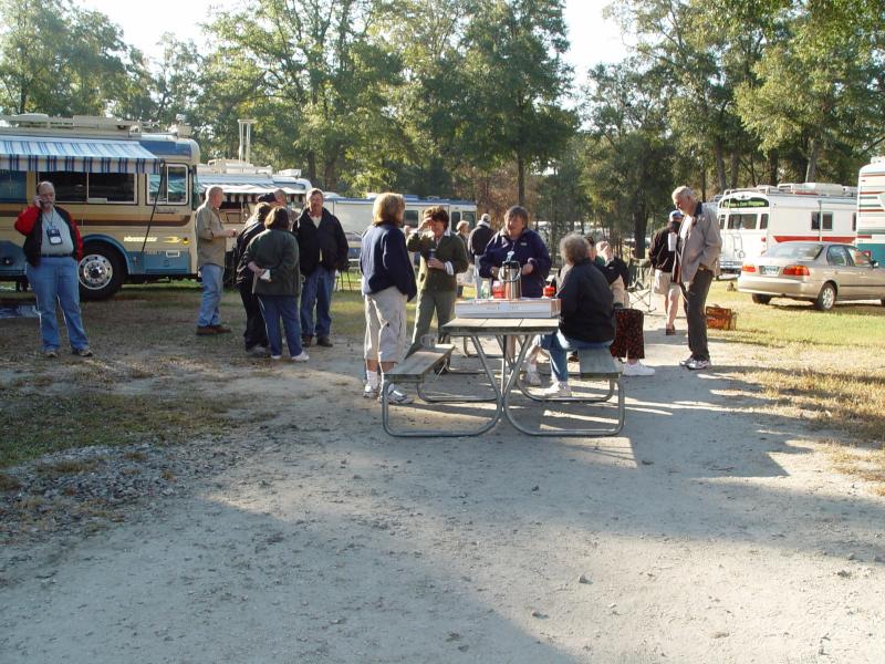 DONUTS AT BREAKFAST WERE SUPPLIED BY BLUEBIRD COACHWORKS